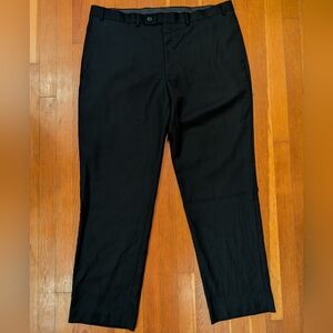 Calvin Klein Slim Fit Wool Trousers – Men’s 40W x 31L – Black